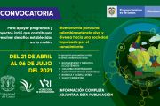 Convocatoria para el apoyo a programas y proyectos de I+D+i que contribuyan a resolver los desafíos establecidos en la misión “Bioeconomía para una Colombia potencia viva y diversa hacia una sociedad impulsada por el conocimiento”