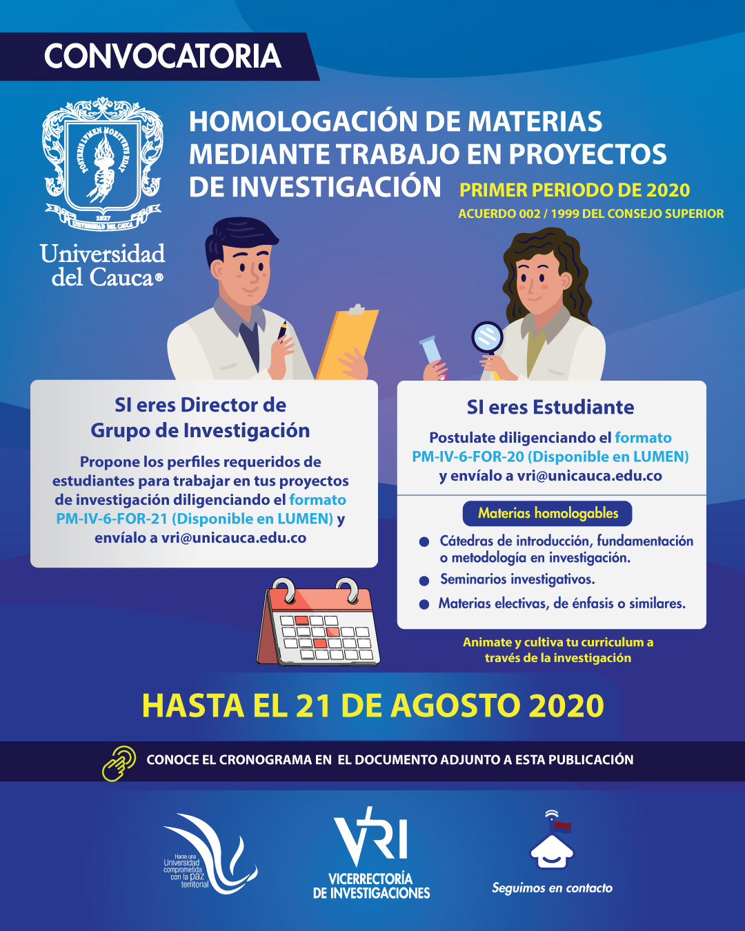 HOMOLOGACION MATERIAS 2020