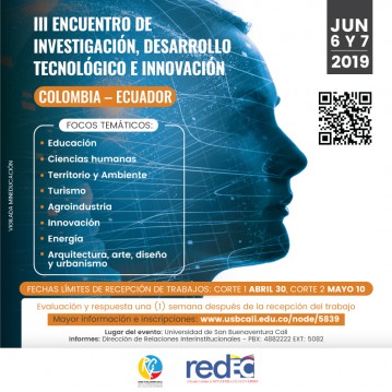 III Encuentro de Investigación, Desarrollo Tecnológico e Innovación Colombia - Ecuador